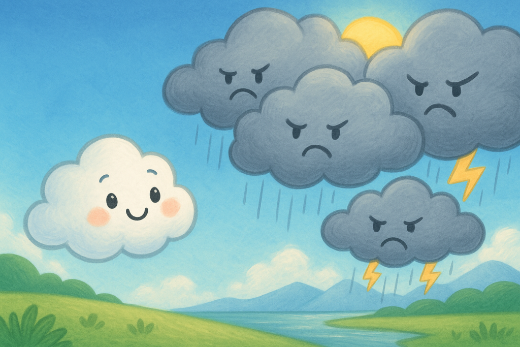 cuento la nube pequeñita para bebés