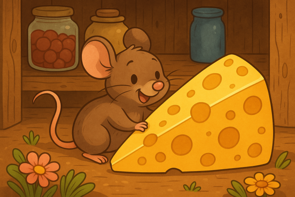 el ratón y su queso