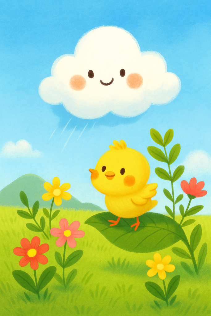 cuento la nube pequeñita para bebés