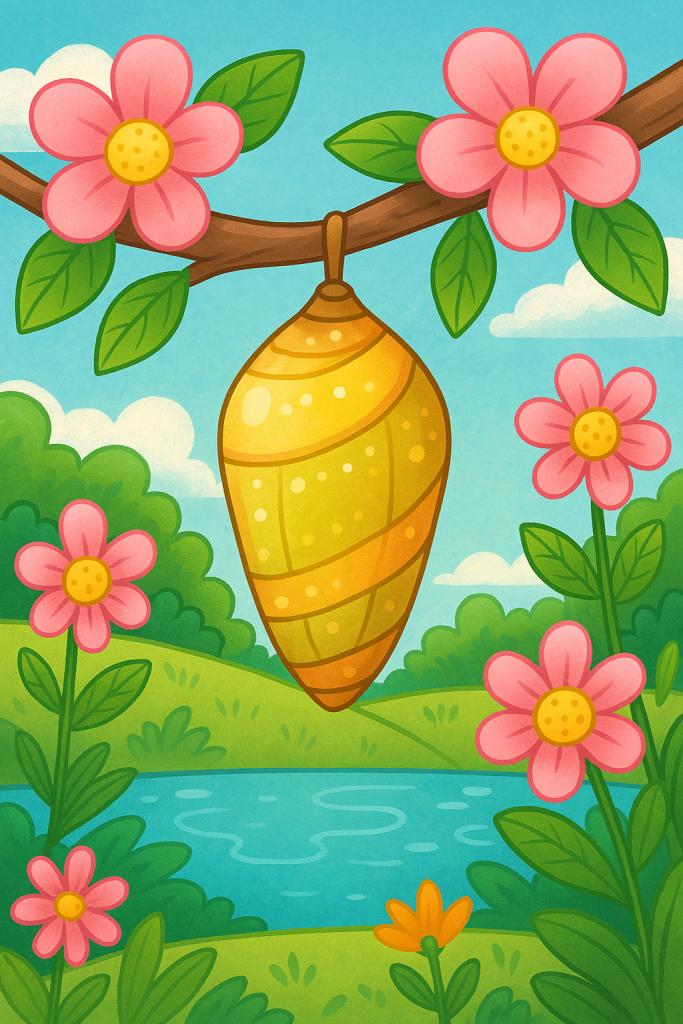 cuento la mariposa de colores para bebés