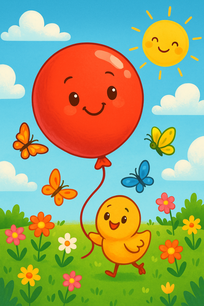 cuento el globo travieso para bebés