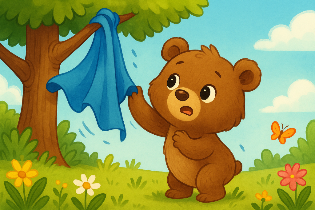 cuento el osito y su manta para bebés