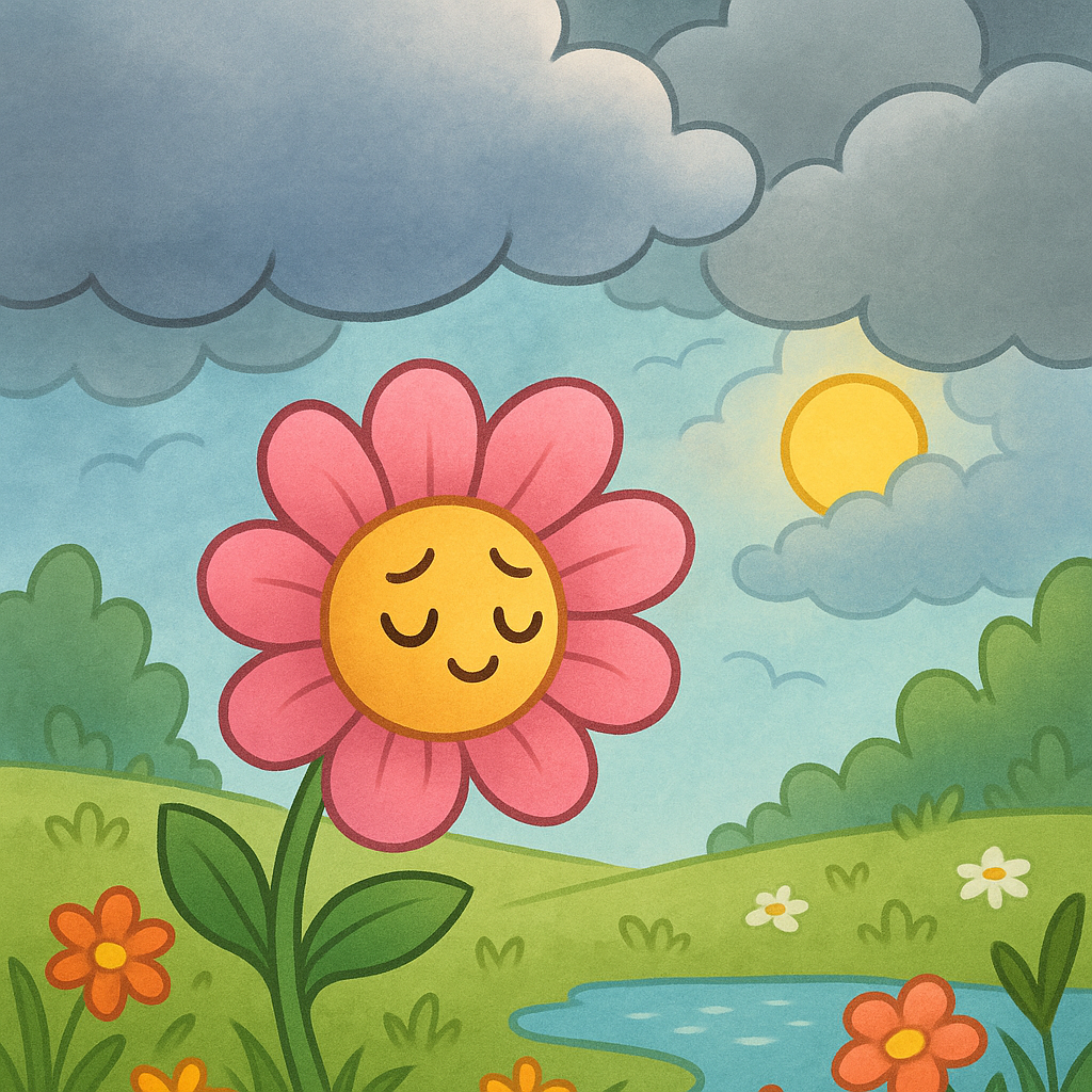 cuento la flor y el sol para bebés