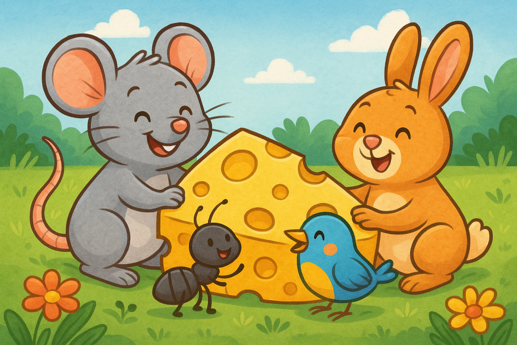 el ratón y su queso
