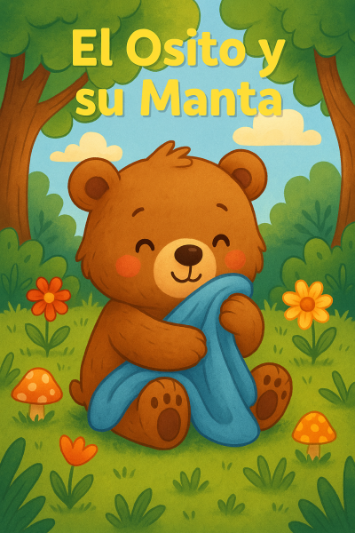 el osito y su manta
