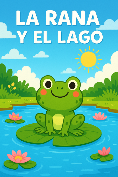 la rana y el lago