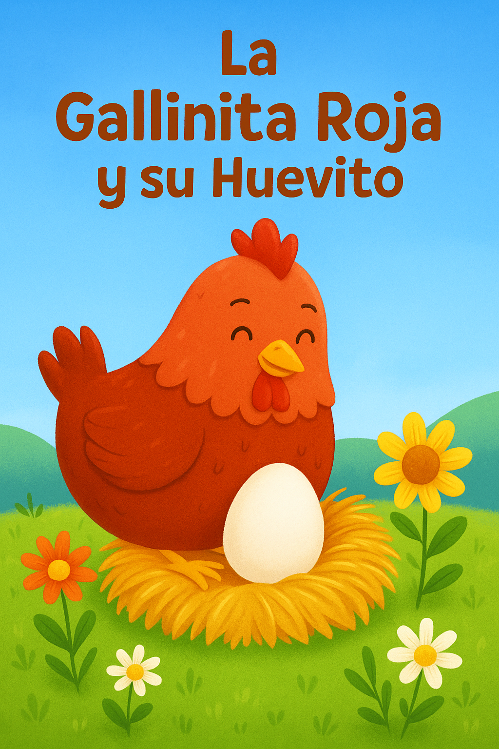 la gallinita roja y su huevito